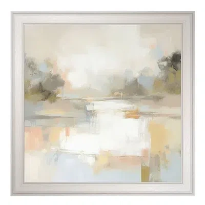Kirkland's Misty Horizon Framed Canvas Art Print In Multi