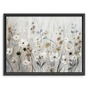 Kirkland's Misty Meadow Black Framed Canvas Art Print In Multi