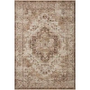 Kirkland's Mocha And Cream Sorrento Area Rug In Brown