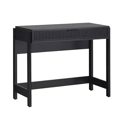 Kirkland's Modern 1-drawer Reeded Desk In Black