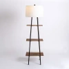 Kirkland's Modern 3-tier Shelf Floor Lamp In Multi