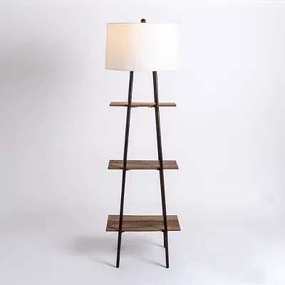 Kirkland's Modern 3-tier Shelf Floor Lamp In Multi