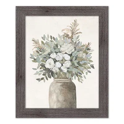 Kirkland's Modern Transitional Flowers Framed Wall Art In Multi