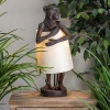 Kirkland's Monkey Table Lamp In Brown
