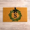 Kirkland's Monogram S Wreath Doormat In Multi