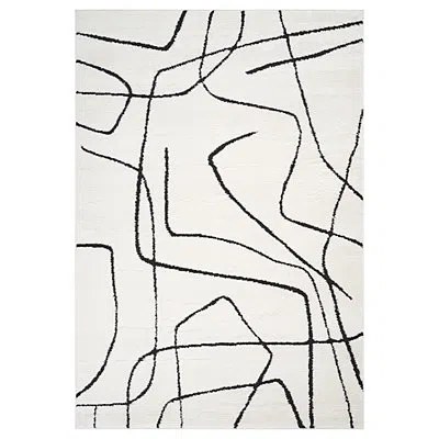 Kirkland's Monotone Geo Area Rug In Multi