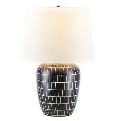 Kirkland's Mosaic Adaline Table Lamp In Black