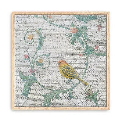 Kirkland's Mosaic Bird I Framed Canvas Art Print In Multi