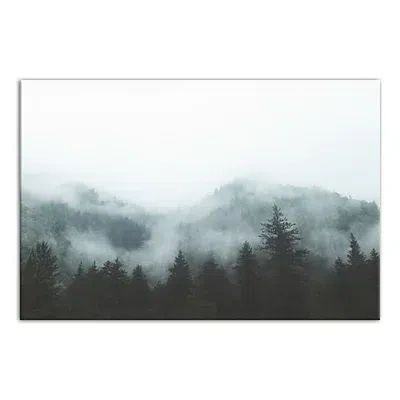 Kirkland's Mountain Haze Photography Canvas Art Print In Multi