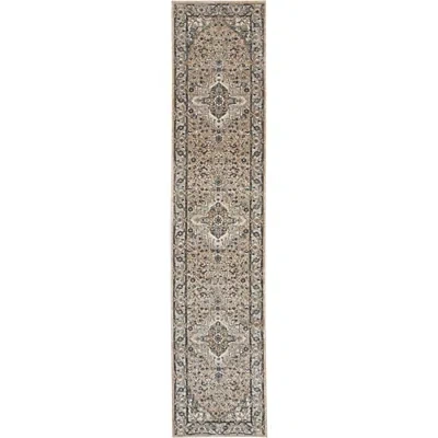 Kirkland's Multicolor Nadia Medallion Runner In Brown