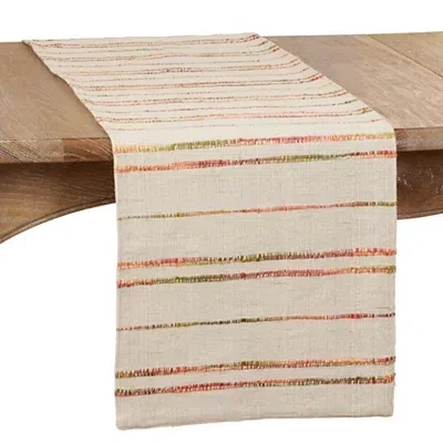 Kirkland's Multicolor Woven Lines Table Runner