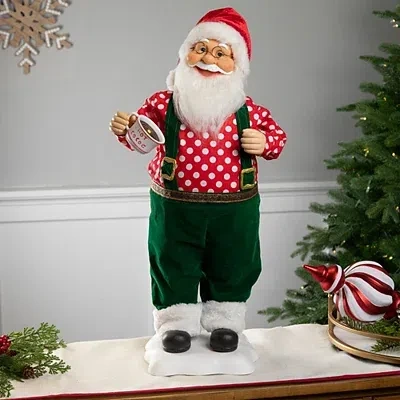 Kirkland's Musical Santa Claus Animated Figurine In Multi