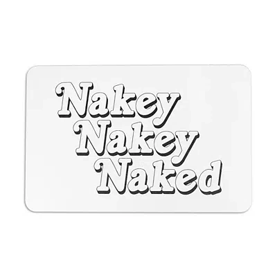 Kirkland's Nakey Stone Bath Mat In Multi