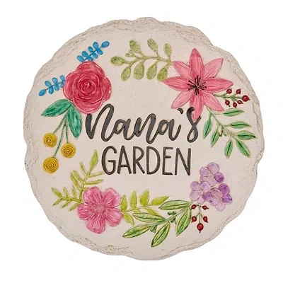 Kirkland's Nana's Garden Floral Stepping Stone In Multi