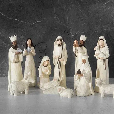Kirkland's Nativity Set In Multi