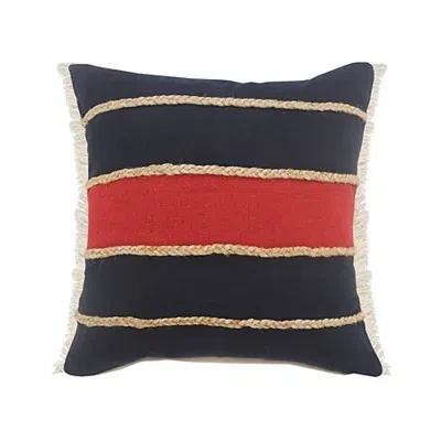 Kirkland's Nautical Rope Throw Pillow. 20x20 In Multi