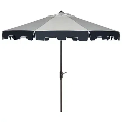 Kirkland's Navy Traditional Outdoor Umbrella In Multi