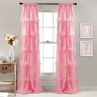 Kirkland's Nerina Curtain Panel In Pink