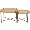 Kirkland's Nesting Coffee Table Set In Brown