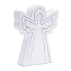 Kirkland's Nesting White Angel Decorations In White