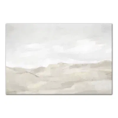 Kirkland's Neutral Abstract Canvas Art Print In White