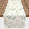 Kirkland's Neutral Eggs And Ribbon Table Runner In Multi