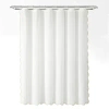 Kirkland's Neutral Scalloped Coastal Shower Curtain In Multi