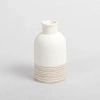 Kirkland's Neutral Two-toned Ceramic Vase In Multi
