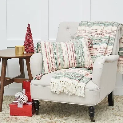 Kirkland's Nordic Stripe Throw In Multi