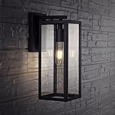 Kirkland's Norsan Outdoor Wall Sconce In Black