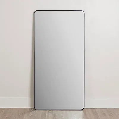 Kirkland's Nouveau Linear Leaner Mirror In Black