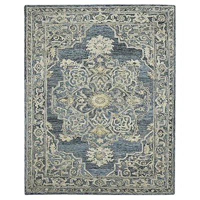 Kirkland's Nucia Denim Blue Hand-tufted Area Rug