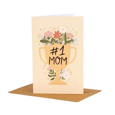 Kirkland's Number One Mom Greeting Card In Multi