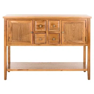 Kirkland's Oak 4-drawer Charlotte Sideboard In Brown