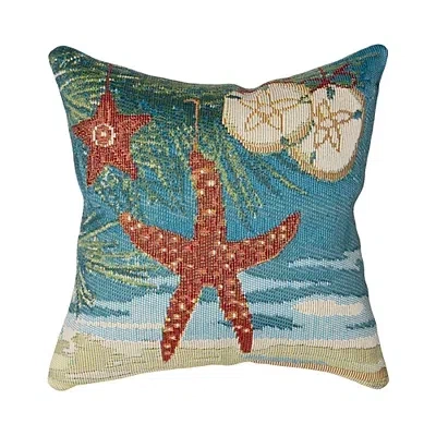 Kirkland's Ocean Holiday Christmas Pillow In Multi