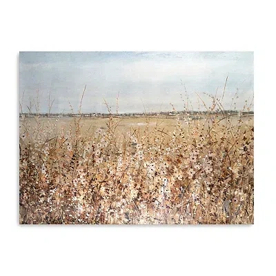Kirkland's Ochre Landscape Canvas Art Print In Brown