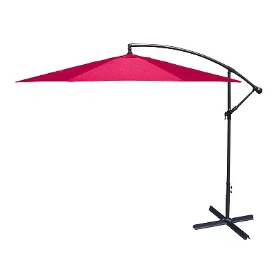 Kirkland's Offset 10 Ft. Outdoor Umbrella In Red