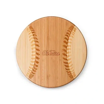 Kirkland's Ole Miss Rebels Baseball Cutting & Serving Board In Brown