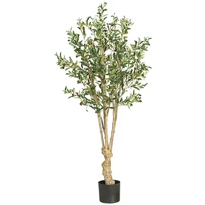 Kirkland's Olive Silk Tree In Multi