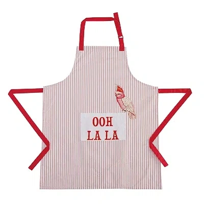 Kirkland's Ooh La Apron In Red