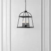 Kirkland's Open Frame Adjustable Chandelier In Black