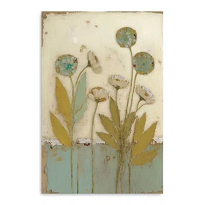Kirkland's Orbloom Floral Encaustic Canvas Art Print In Multi
