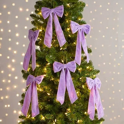 Kirkland's Ornament Set In Purple