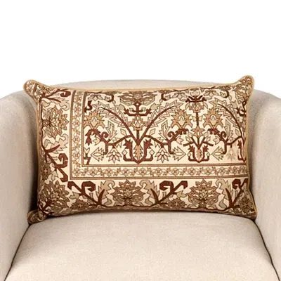 Kirkland's Ornate Floral Lumbar Pillow In Multi