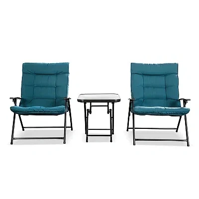 Kirkland's Outdoor Conversation Set In Blue