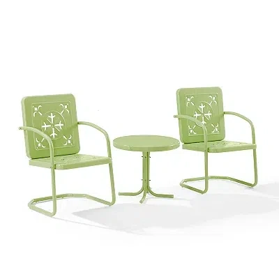 Kirkland's Outdoor Conversation Set In Green