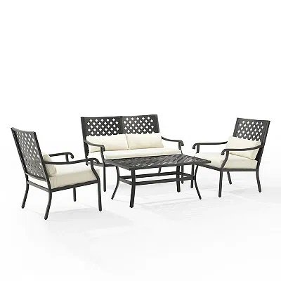 Kirkland's Outdoor Conversation Set In Black