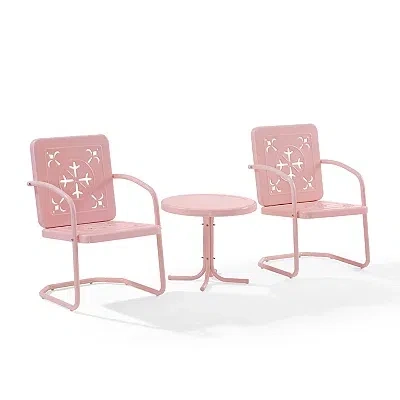Kirkland's Outdoor Conversation Set In Pink