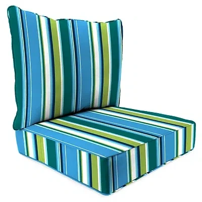 Kirkland's Outdoor Deep Seat Cushion In Blue