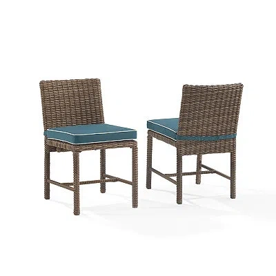 Kirkland's Outdoor Dining Chair Set In Blue